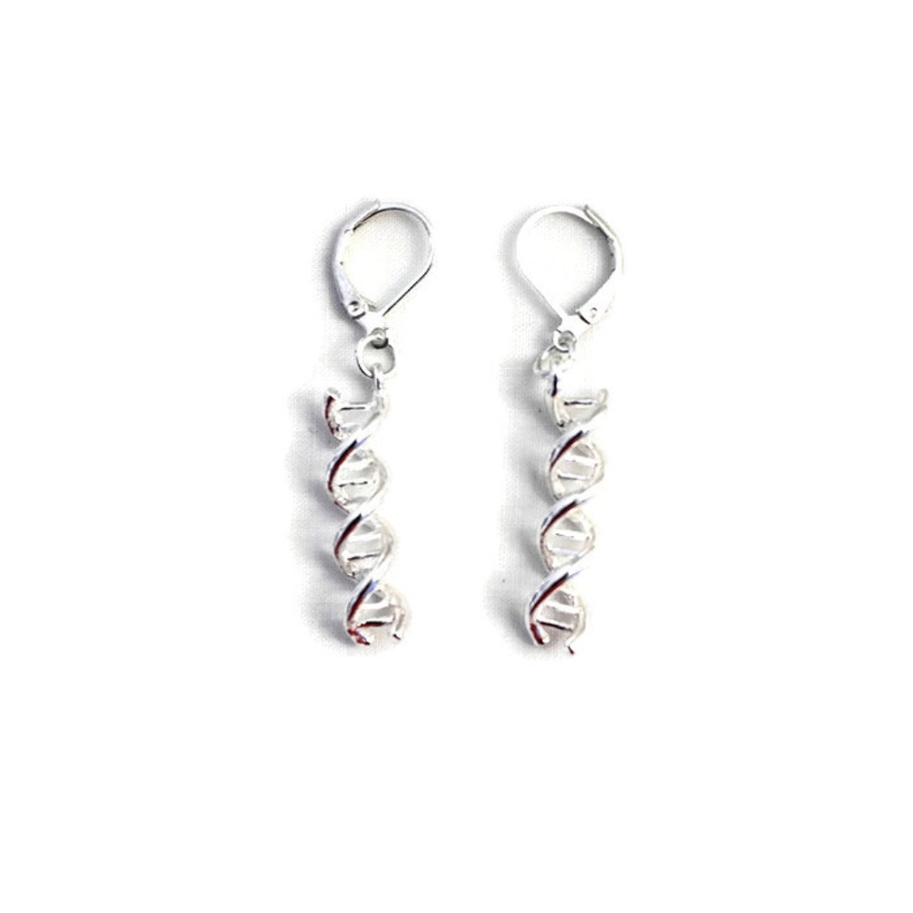 DNA Molecule Earrings